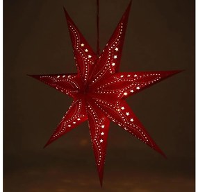 Decorațiune LED de Crăciun Retlux LED/3xAA roșu