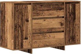 vidaXL Bufet cu sertar Lemn vechi 120 x 41 x 75 cm Lemn compozit