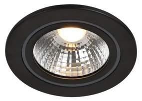 Spot LED incastrabil pentru baie IP44 Alec Black 3000K, 3-Step MOODMAKER