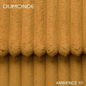 Colțar extensibil dumonde cu ladă de depozitare si sezut confortabil din spuma high-density, Gloria Ambience Mustar II 320x183 cm