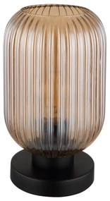 Lampă de masă Globo 15469TA NORMY 1xE27/40W/230V maro