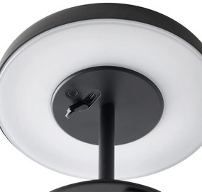 Lampa portabila solara, 3-step Moodmaker, protectie IP44, Elmer negru