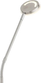 Globo 58504SN - Lampă de podea LED cu control tactil și variator SILVIO LED/6,5W/230V crom mat