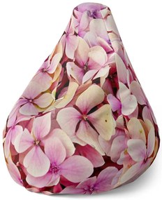 Sac de șezut Pear flori roz, roz