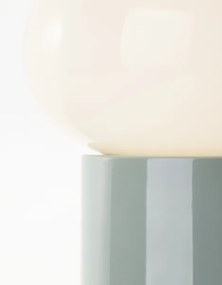 Lampă de masă Brilliant KNUT 1xE27/25W/230V verde/alb