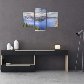 Tablou lacul montan (90x60 cm)
