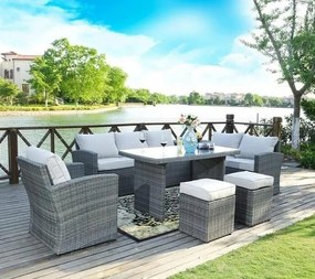 Set mobilier de familie, cu cutie pentru perne Avenberg SYDNEY