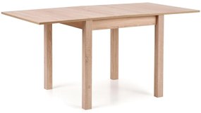 Masa extensibila Gracjan stejar sonoma - L 80-160 x l 80 x h 76 cm