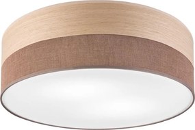 Plafonieră SIRJA WOOD 2xE27/15W/230V d. 45 cm maro/stejar