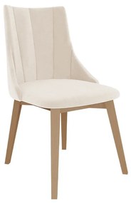 Scaun de sufragerie Sebi (natural + crem). 1069978