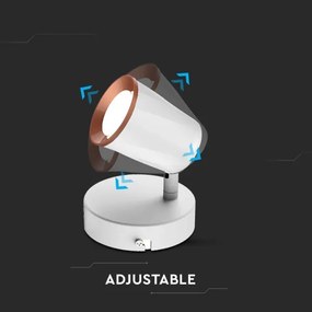 Spot LED de perete LED/5W/230V 4000K alb