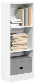 857774 vidaXL Bibliotecă, alb, 40x24x109 cm, lemn prelucrat