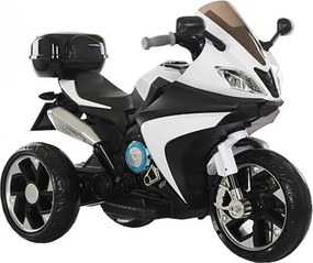Motocicleta Electrica cu Acumulator Pentru Copii NOVOKIDS™ Karachi Motor, 2-5 ani, max 25 kg, Cu Sunete si Lumini LED, MP3, Trotineta Electrica, 3