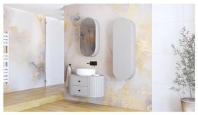 Dulap suspendat pentru baie Belmore, crem