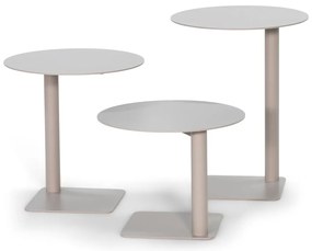 Măsuță auxiliară rotundă din metal ø 40 cm Sunny – Spinder Design