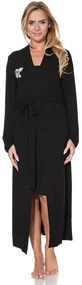 Halat pentru femei ELENNE din bambus S Negru / Black
