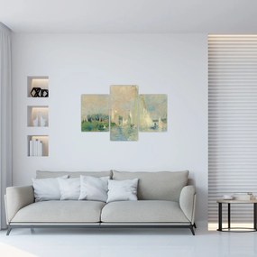 Tablou - Auguste Renoir, Regatta at Argenteuil, reproducere (90x60 cm)