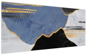 Tablou - Forme texturate (120x50 cm)