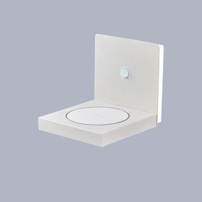 Aplica LED, incarcator wireless ZANZIBAR alb