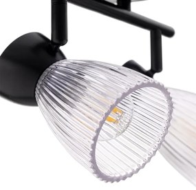 Spot BEST 2xE14/40W/230V negru