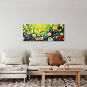 Tablou - Flori sălbatice (120x50 cm)
