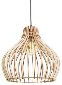 Lustră pe cablu BARREL 1xE27/24W/230V diametru 38 cm