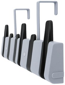 Cuier de perete PIANO HANGER 45,5x11 cm, gri-negru