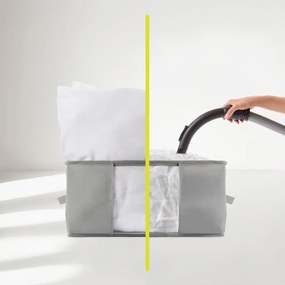 Cutie de depozitare pentru haine, din plastic cu vacuum 40x40x25 cm – Homéa