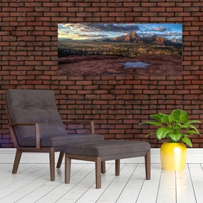Tablou cu munți (120x50 cm)