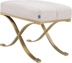 Taburete LUX Adonia, boucle crem 115218 HZ