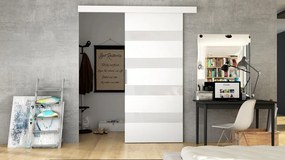 Uși glisant de interior Orenia V (Alb + alb lacobel). 1059166
