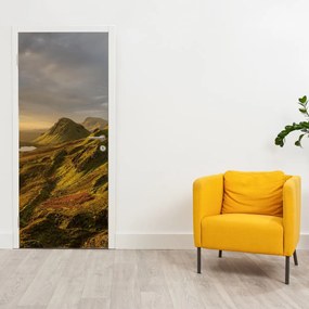Fototapet pentru ușă - Munți (95x205cm)