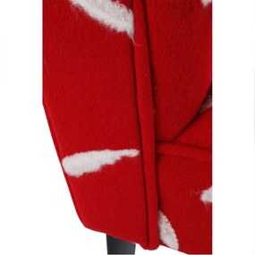Laviţă, roşu/model/negru, BURDA