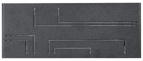 Aplica LED pentru iluminat exterior cu protectie IP65 negru Maribor 8873 RX