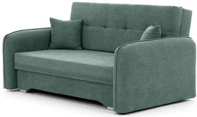 Canapea extensibila cu 2 locuri LAINE, verde