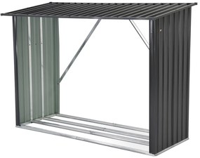 Magazie de lemne din metal 2,17 x 0,83 m Store Boss antracit