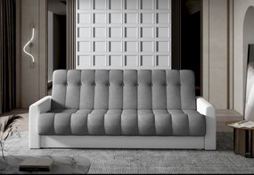 Supermobel Canapea tapitata extensibila GARETT, 210x90x85, monolith 09/monolith 97