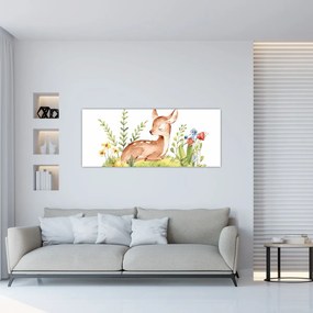 Tablou - Micuțul cerb (120x50 cm)