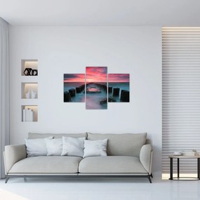 Tablou - Pietre în mare (90x60 cm)
