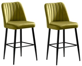 Set de scaune de bar Vento Green, 2 buc., 2 buc.