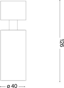 Ideal Lux - Spot LED DYNAMITE 1xGU10/7W/230V, CRI 90, alb