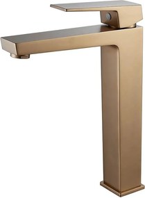 Baterie lavoar inalta Inter Ceramic Elinor monocomanda rose gold periat