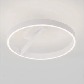 Plafoniera circulara aluminiu alb LED CCT ADALIZ 50cm