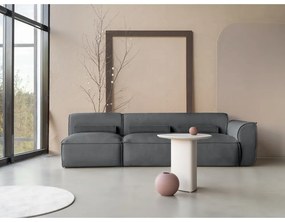 Șezlong modular gri (cu colț pe partea dreaptă) Flex Felix – Miuform