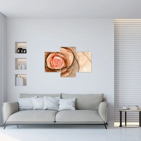 Tablou - Trandafir sufletului artistic (90x60 cm)