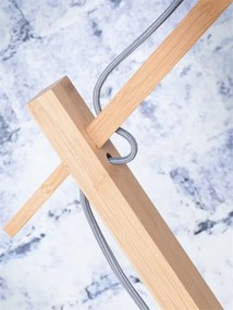 Lampadar din bambus KALIMANTAN orizontal S natur, 44cm
