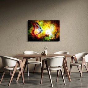 Tablou - Fluture spațial (90x60 cm)