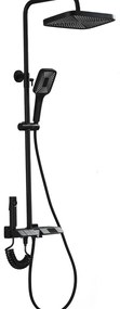 Coloana Dus ,Negru Mat,Afisaj Lcd Temperatura Apa ,Smack, Esn05B