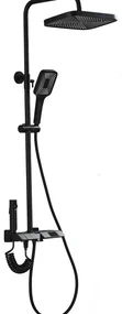 Coloana Dus ,Negru Mat,Afisaj Lcd Temperatura Apa ,Smack, Esn05B