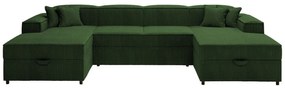 Colțar Clovis 115Cutie de pat, 320x166x79cm, 166 kg, Picioare: Plastic